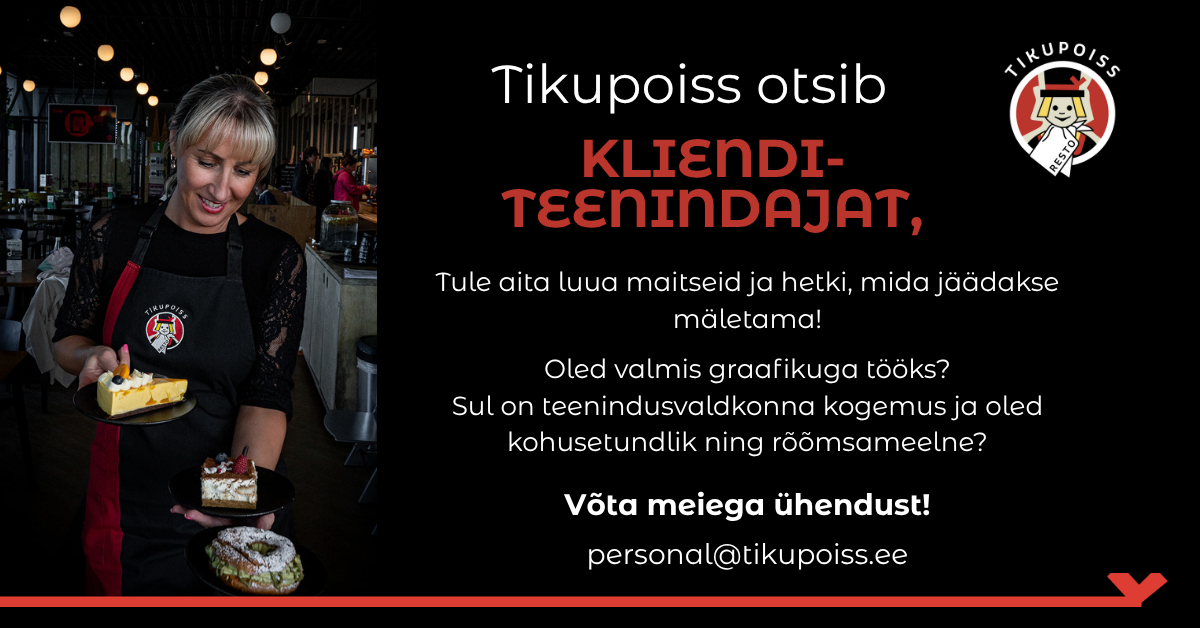 Tikupoiss otsib klienditeenindajat